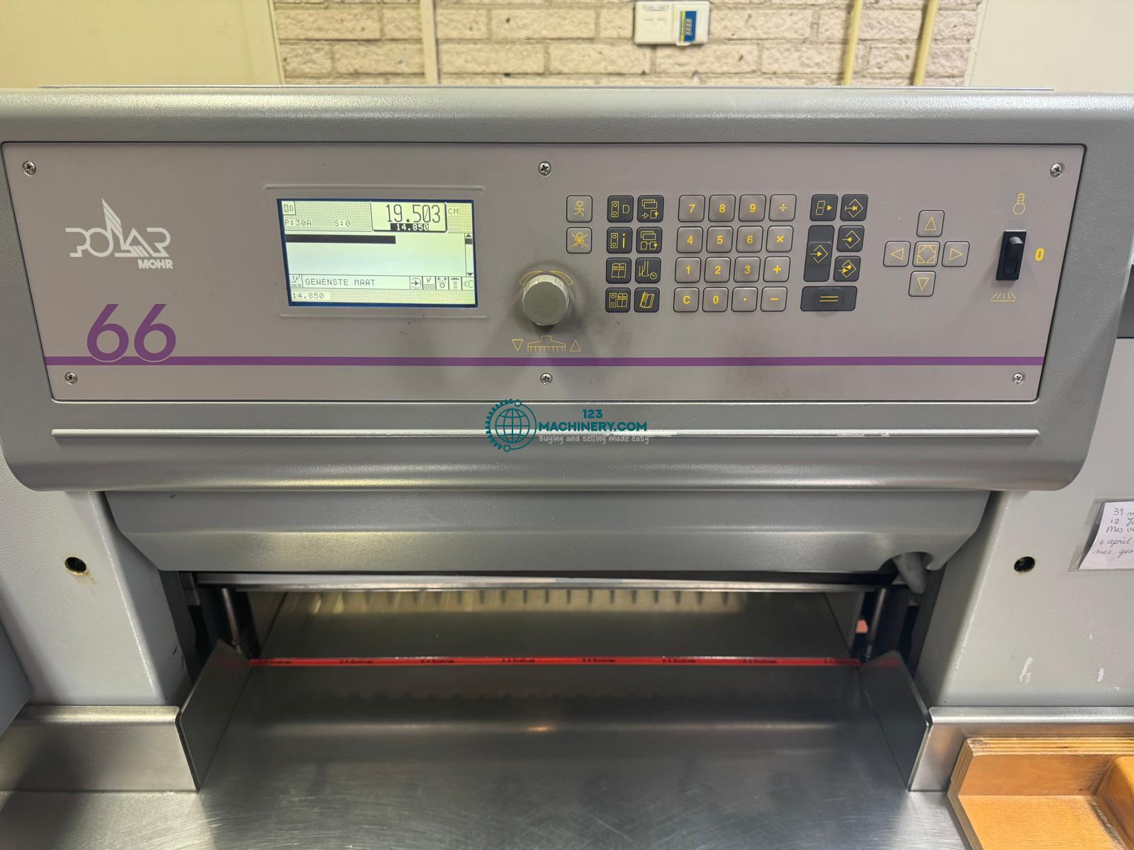 Polar 66 snijmachine